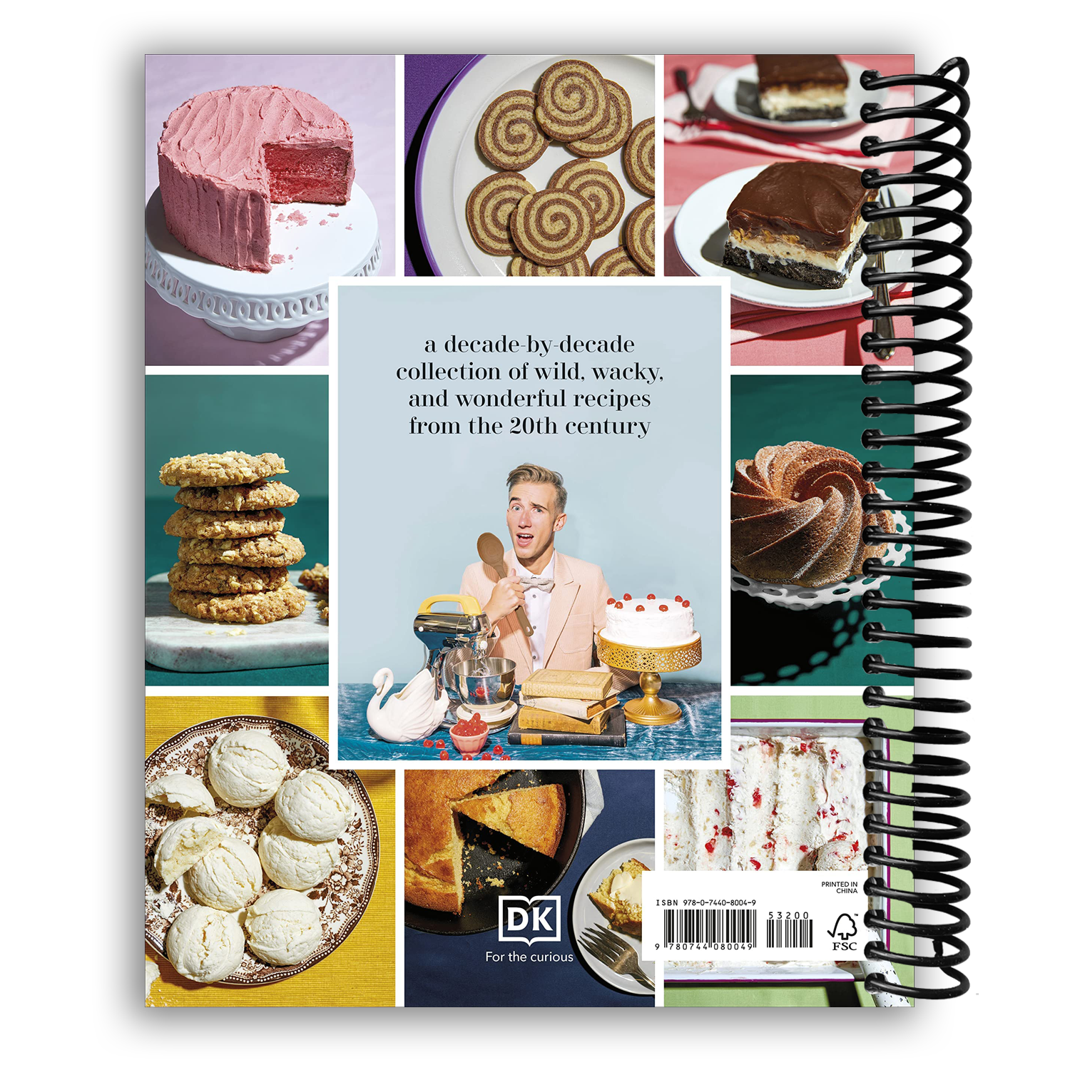 Baking Yesteryear: The Best Recipes from the 1900s to the 1980s (Spiral Bound) - Korvel