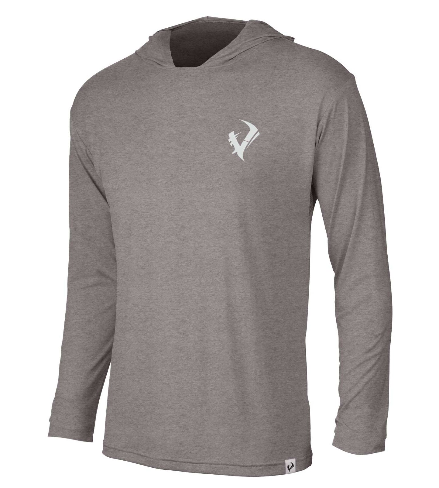 Graphite Bamboo Shirt with Built-In Hoodie