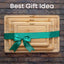 Bamboo Cutting Board Set – 3-Piece Kitchen Boards with Juice Groove & Side Handles - Korvel