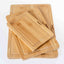 Bamboo Cutting Board Set – 3-Piece Kitchen Boards with Juice Groove & Side Handles - Korvel