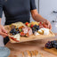 Bamboo Cutting Board Set – 3-Piece Kitchen Boards with Juice Groove & Side Handles - Korvel