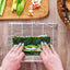 Bamboo Sushi Making Kit – 2 Rolling Mats, Rice Paddle, Spreader & 5 Pairs Chopsticks - Korvel