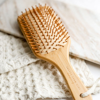 Eco-Friendly Bamboo Paddle Hair Brush