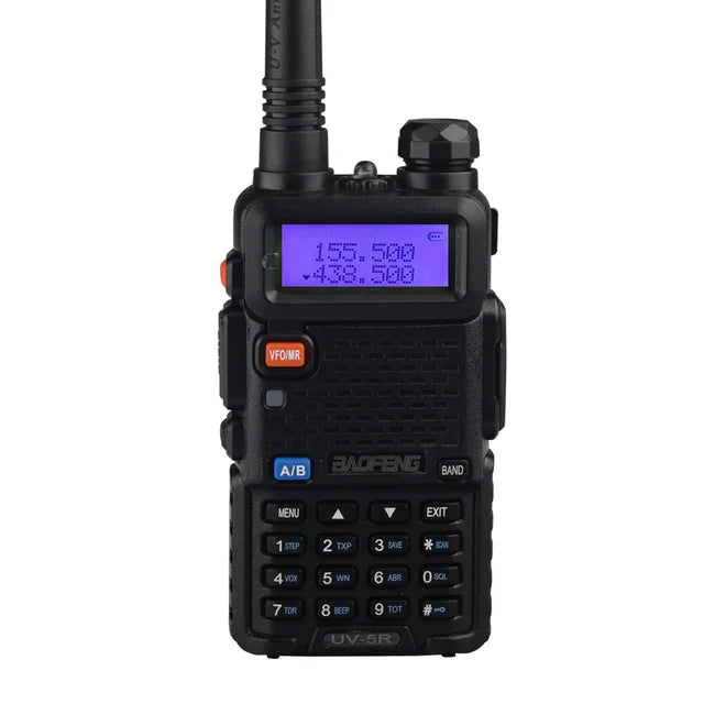 BaoFeng UV-5R Walkie Talkie Professional CB Radio Baofeng UV5R Transceiver 128CH 5W VHF&UHF Handheld UV 5R For Hunting Radio - Korvel