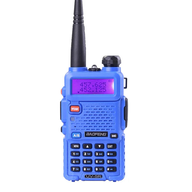 BaoFeng UV-5R Walkie Talkie Professional CB Radio Baofeng UV5R Transceiver 128CH 5W VHF&UHF Handheld UV 5R For Hunting Radio - Korvel
