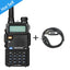 BaoFeng UV-5R Walkie Talkie Professional CB Radio Baofeng UV5R Transceiver 128CH 5W VHF&UHF Handheld UV 5R For Hunting Radio - Korvel