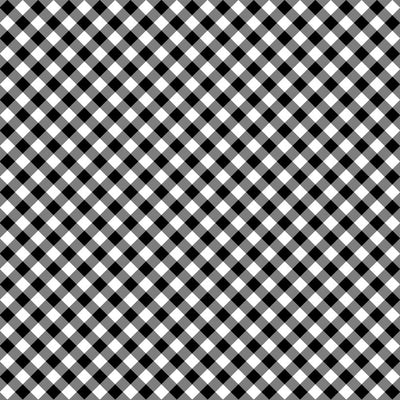 Tela de Cuddle de Gingham Barely Basics Negra por Yarda