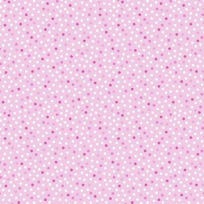Tissu de Cuddle à Pois Lots a Dots Barely Basics Blush par Yard
