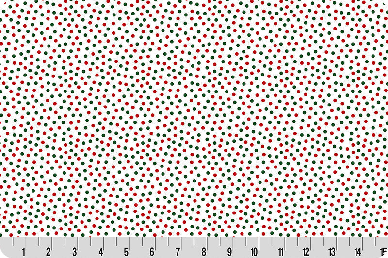 Barely Basics Lots a Dots Quilting Cuddle Fabric Per Yard