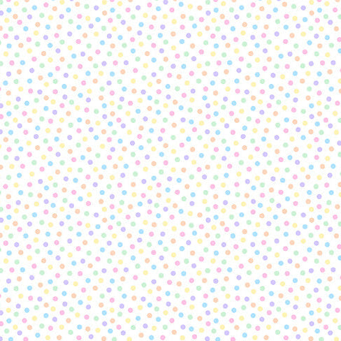Barely Basics Lots a Dots Quilting Cuddle Fabric - Pastel