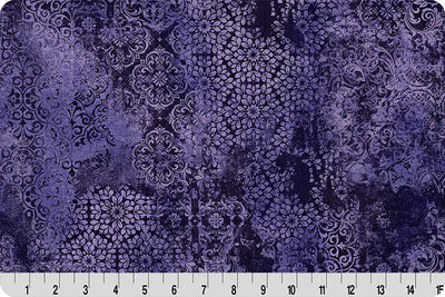 Tissu Cuddle de Quilting Stone Wash Barely Basics - Jewel