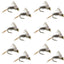 Barr's Baetis Emerger Wet Fly - 1 Dozen Size 18 for Trout Fishing - Korvel