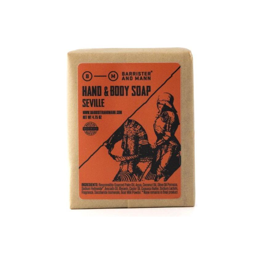 Collection de savon pour les mains et le corps Barrister & Mann