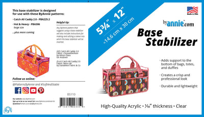 Estabilizador de Base 5-3/4in x 12in para Manualidades