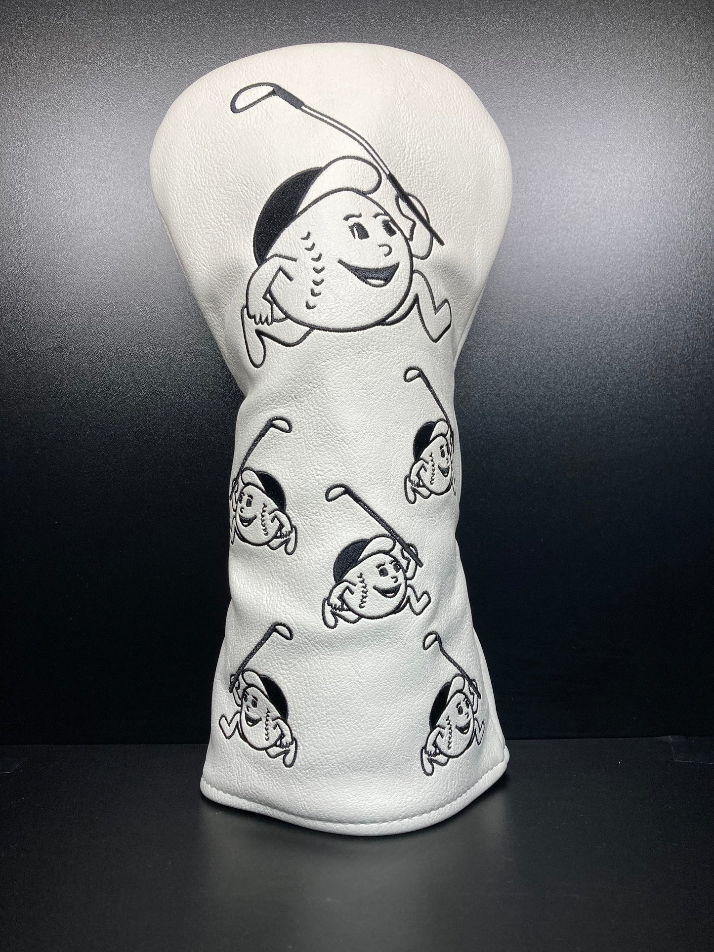 Playful Baseball Golfer Club Headcover
