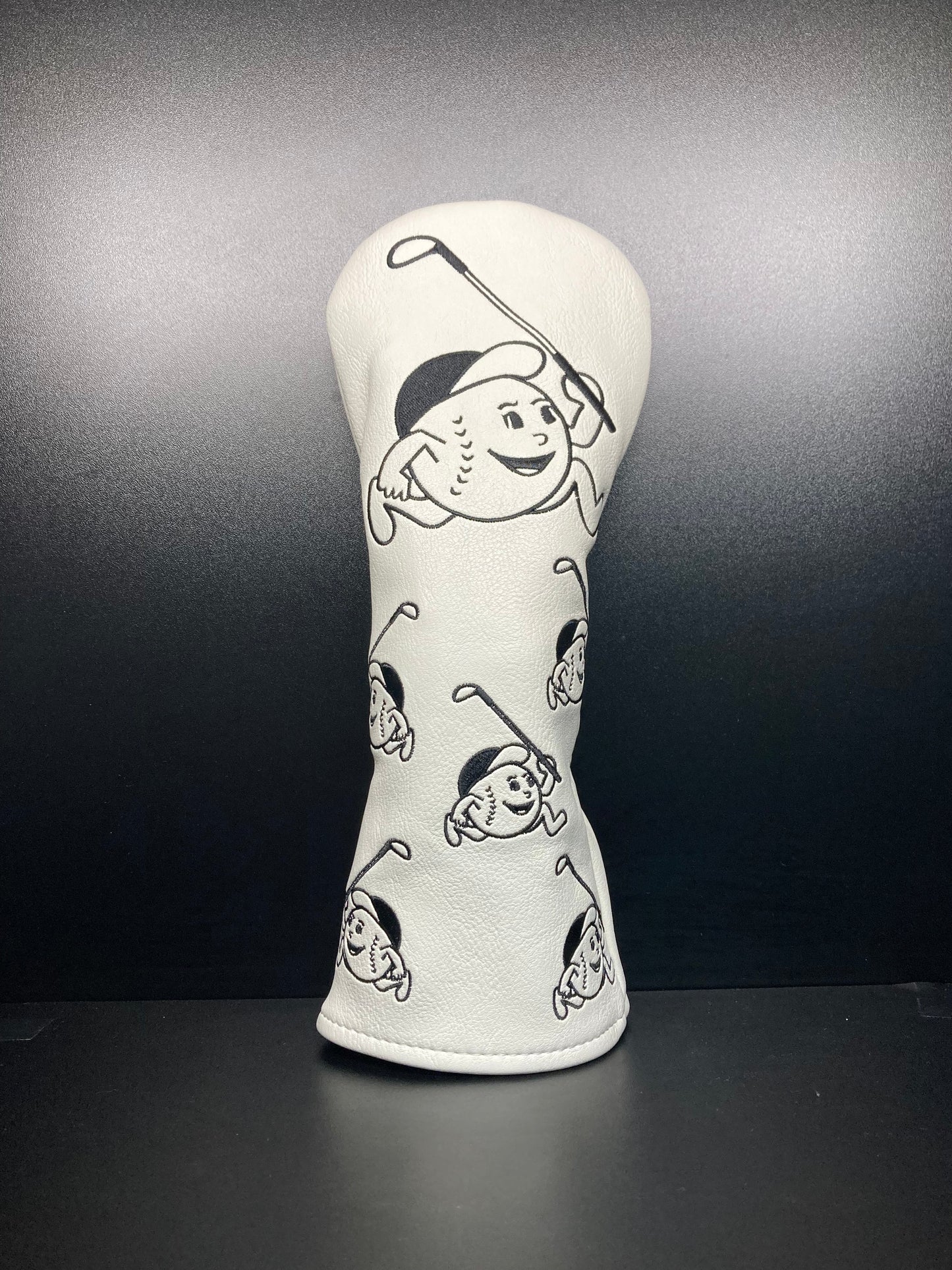 Playful Baseball Golfer Club Headcover