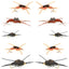 Kaufmann's Tungsten Bead Stonefly Nymph Assortment - Premium Wet Flies for Anglers - 10 Bead Head Patterns in Multiple Sizes - Korvel