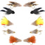 Colección Básica - Surtido de Streamers Muddler Minnow - 10 Moscas Mojadas - 5 Patrones - Anzuelos Tamaños 4 y 6 