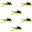 Deer Hair Diver Bass Flies - Size 4 Hooks for Ultimate Fishing Experience - Korvel
