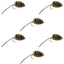 Mighty Mouse Deer Hair Bug - 6 Premium Bass Flies with Size 4 Hooks and Weed Guards - Korvel