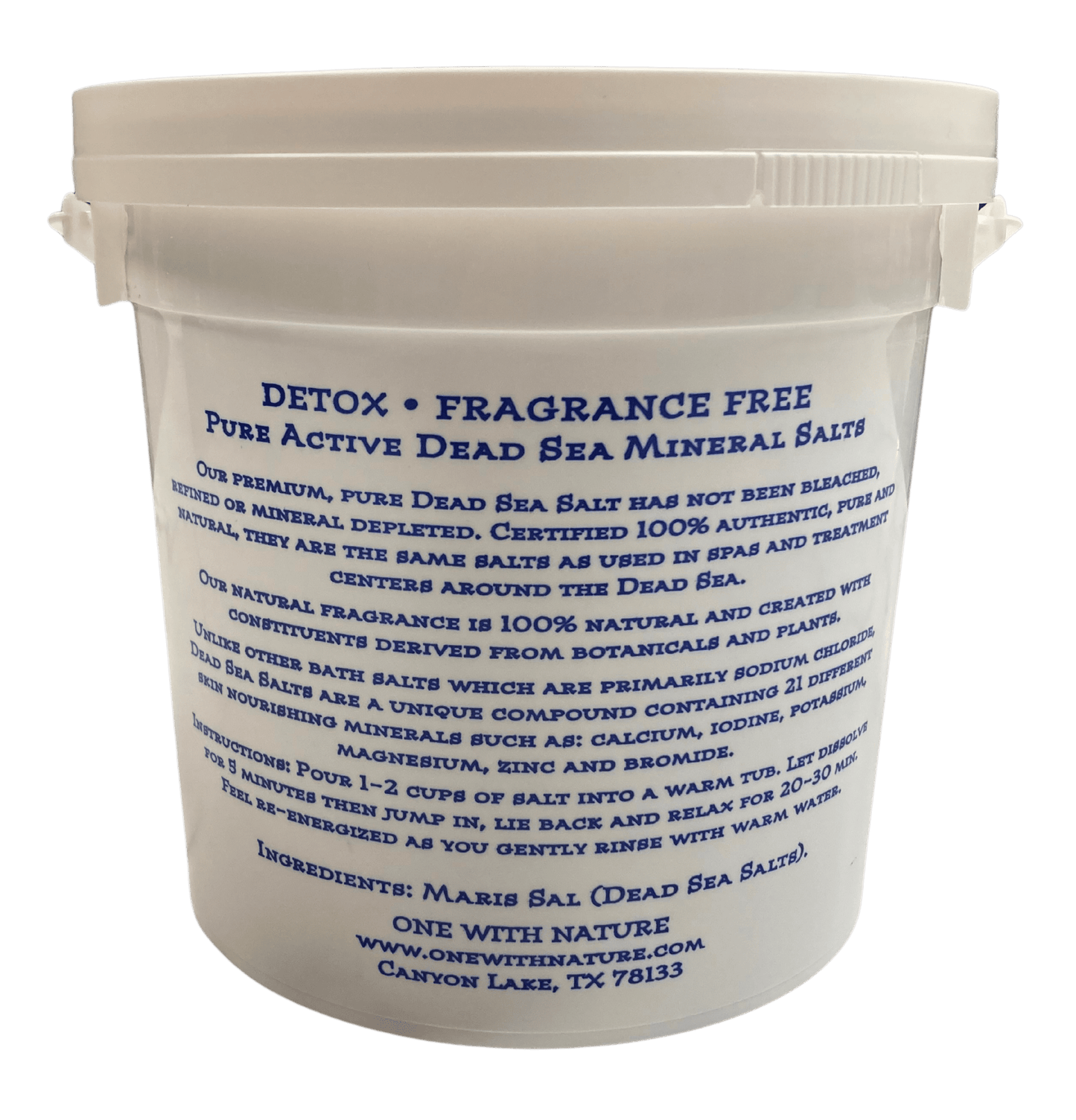 Pure Dead Sea Mineral Bath Salt