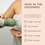 Bath Salts with Epsom, Sea and Himalayan Pink Salt - Korvel