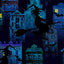 Tissu Cuddle Numérique Batty Witch Multi par Yard