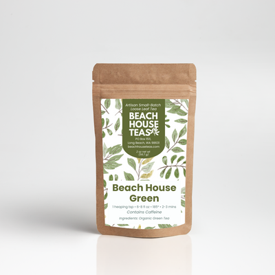Beach House Teas Green - Premium Organic Green Tea
