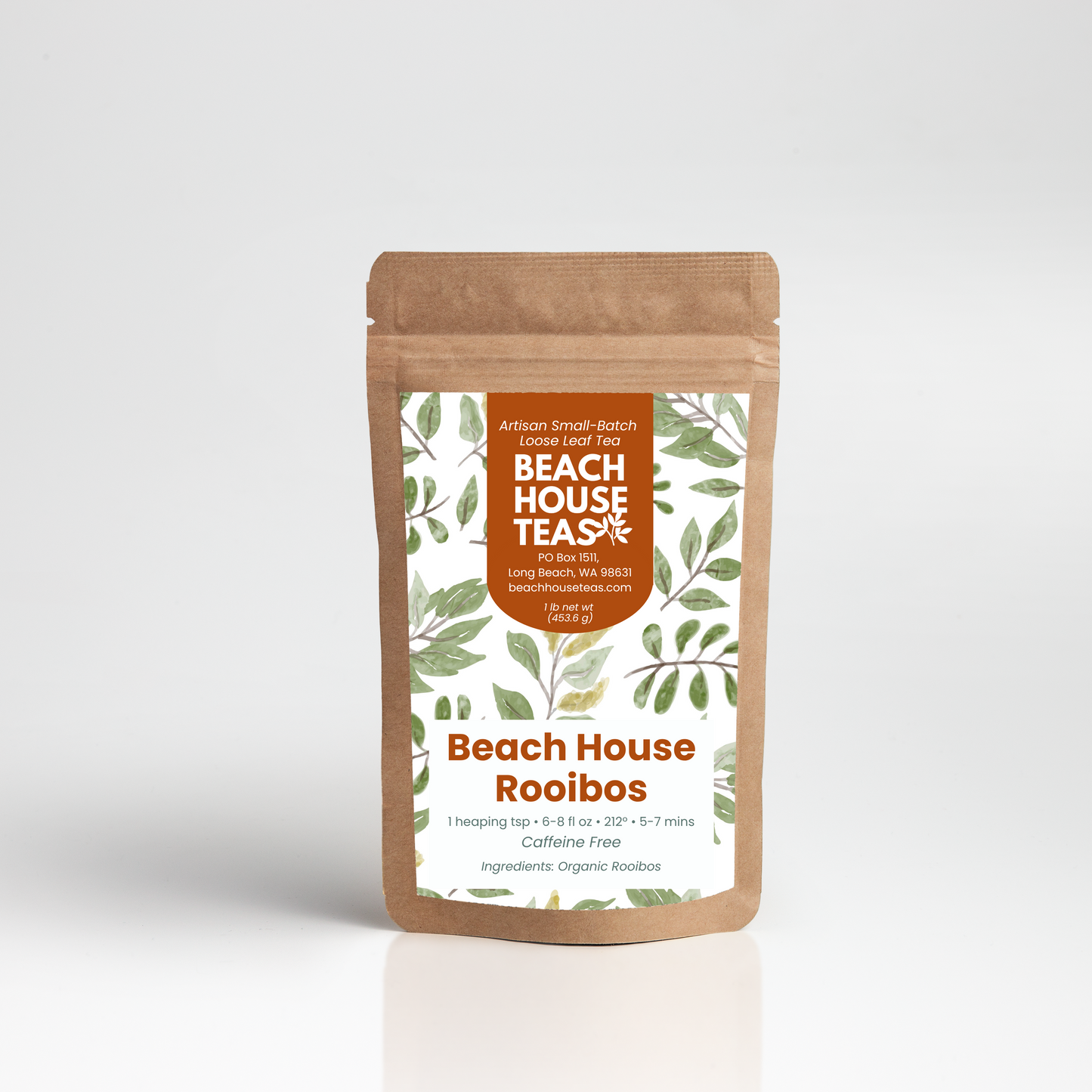 Tés Rooibos de Beach House 