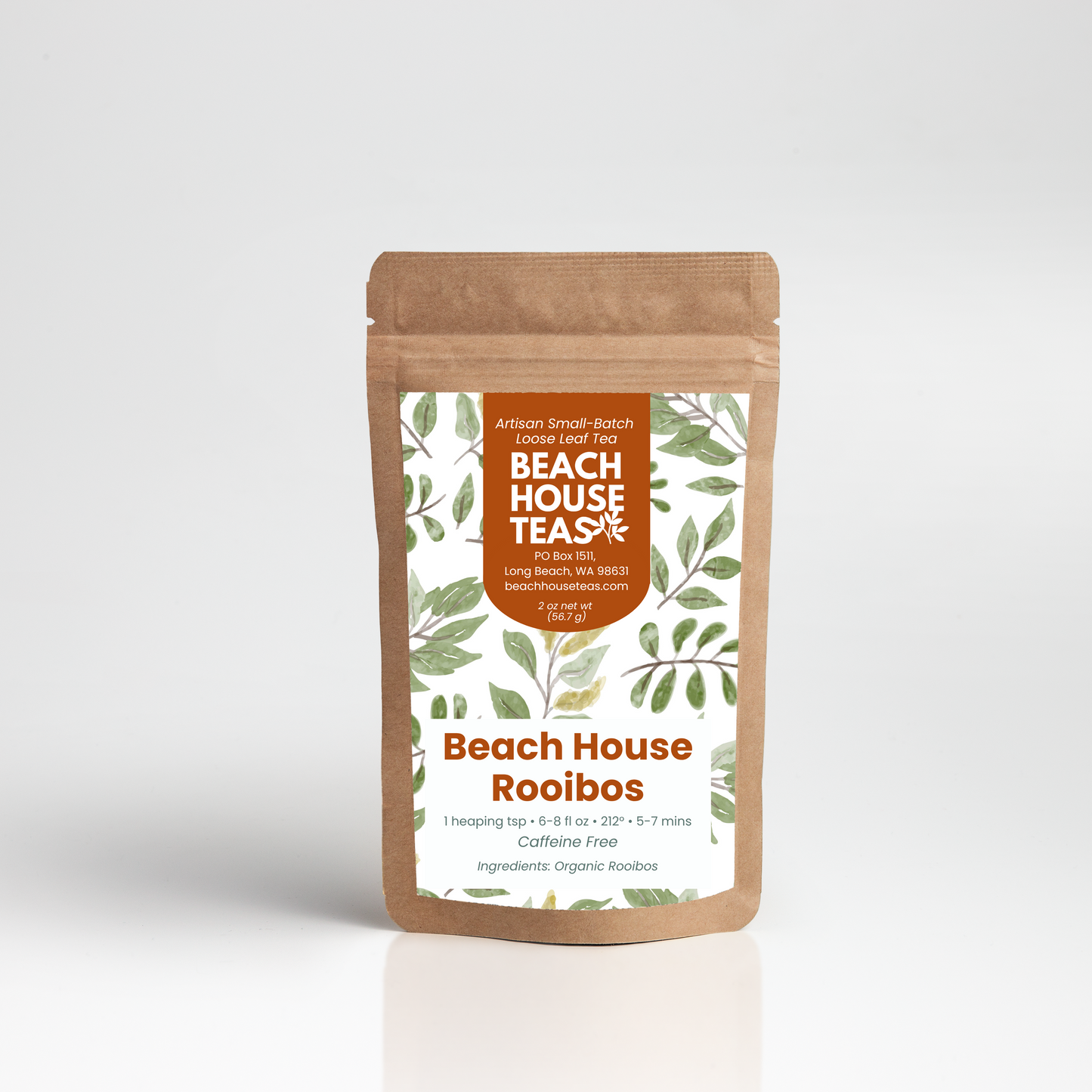 Tés Rooibos de Beach House 