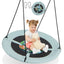 Balancoire en forme de soucoupe ajustable de 40 pouces - Amusement extérieur premium