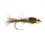 Premium Barbless Gold Ribbed Hare's Ear Nymphs - 12 Pack, Size 10 - Korvel