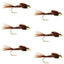 Premium Bead Head Pheasant Tail Nymphs - Set of 6, Size 16 - Korvel