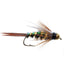 3 Pack Flash Back Tungsten Bead Head Prince Nymph Fly Fishing Flies - Hook Size 16