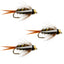 Triple Pack of Tungsten Bead Head Prince Nymphs - Size 12 - Korvel