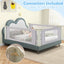 Barra de Cama Vertical para Niños Pequeños - 79 Pulgadas con Doble Bloqueo