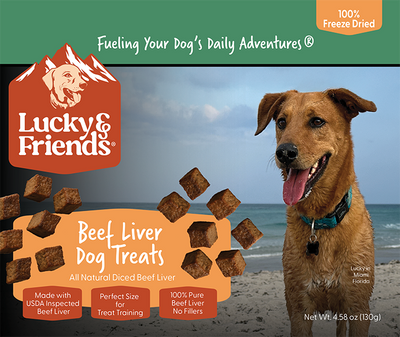 Lucky & Friends Beef Liver Dog Treats - Korvel