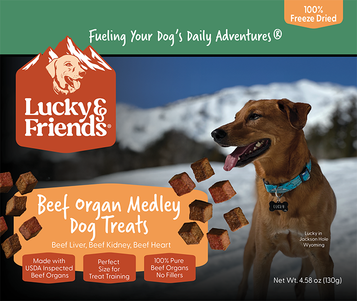 Lucky & Friends Beef Liver Dog Treats - Korvel