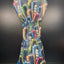 Vibrant Beer Can Collage Golf Headcover