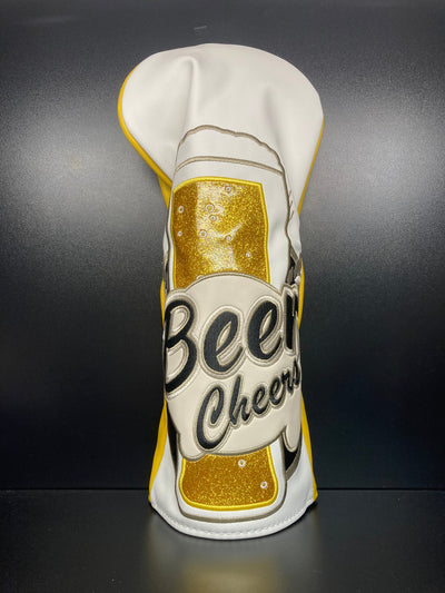 À la santé du golf : couvre-club de bière amusant
