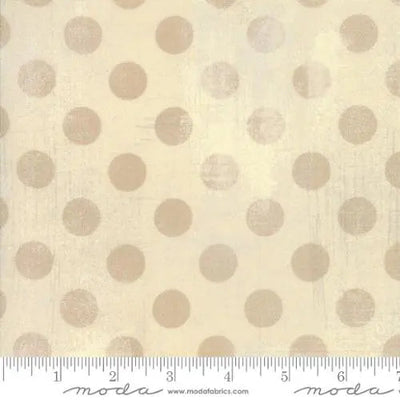 Tissu large en coton grunge beige Manila par yard