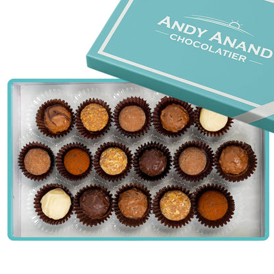 Andy Anand Assorted Belgian Chocolate Truffles Gift Box – 16 Pcs