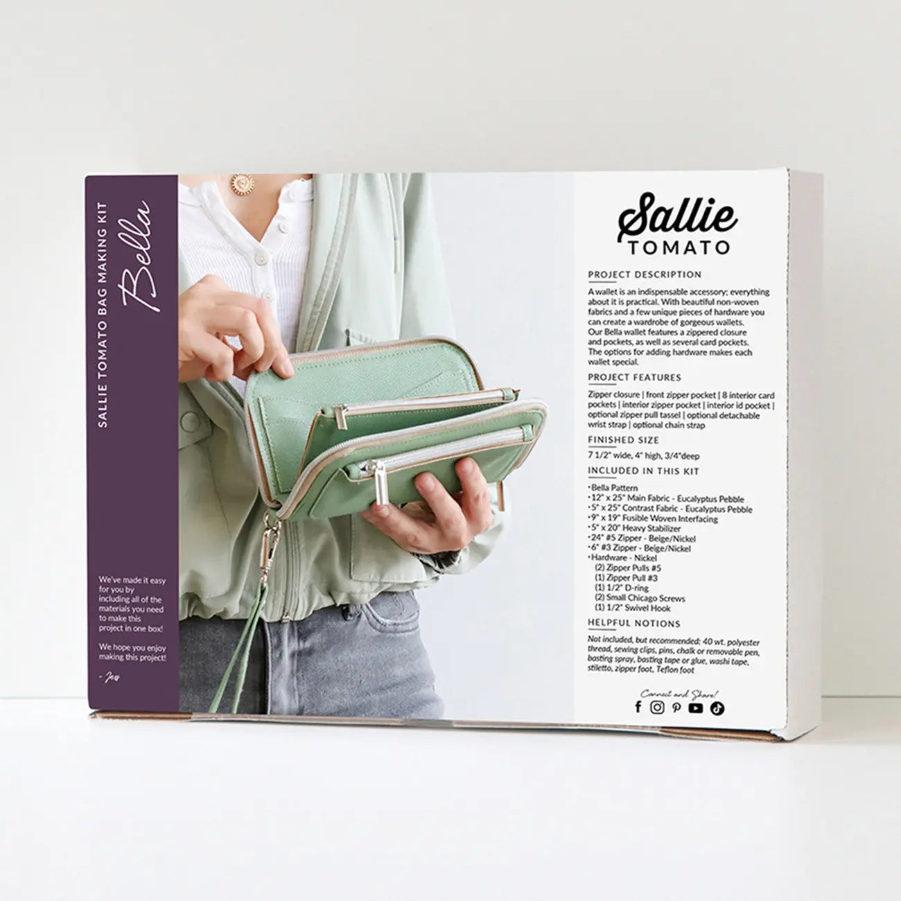 Kit d'Assortiment Bella pour la Création de Portefeuilles