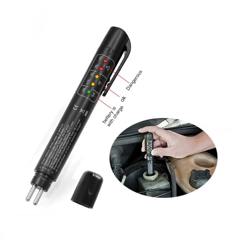 Best Automotivo Brake Fluid Tester Pen for Car Vehicle DOT3/DOT4 Brake Liquid Auto Automotive Testing Tool Car Accessories - Korvel