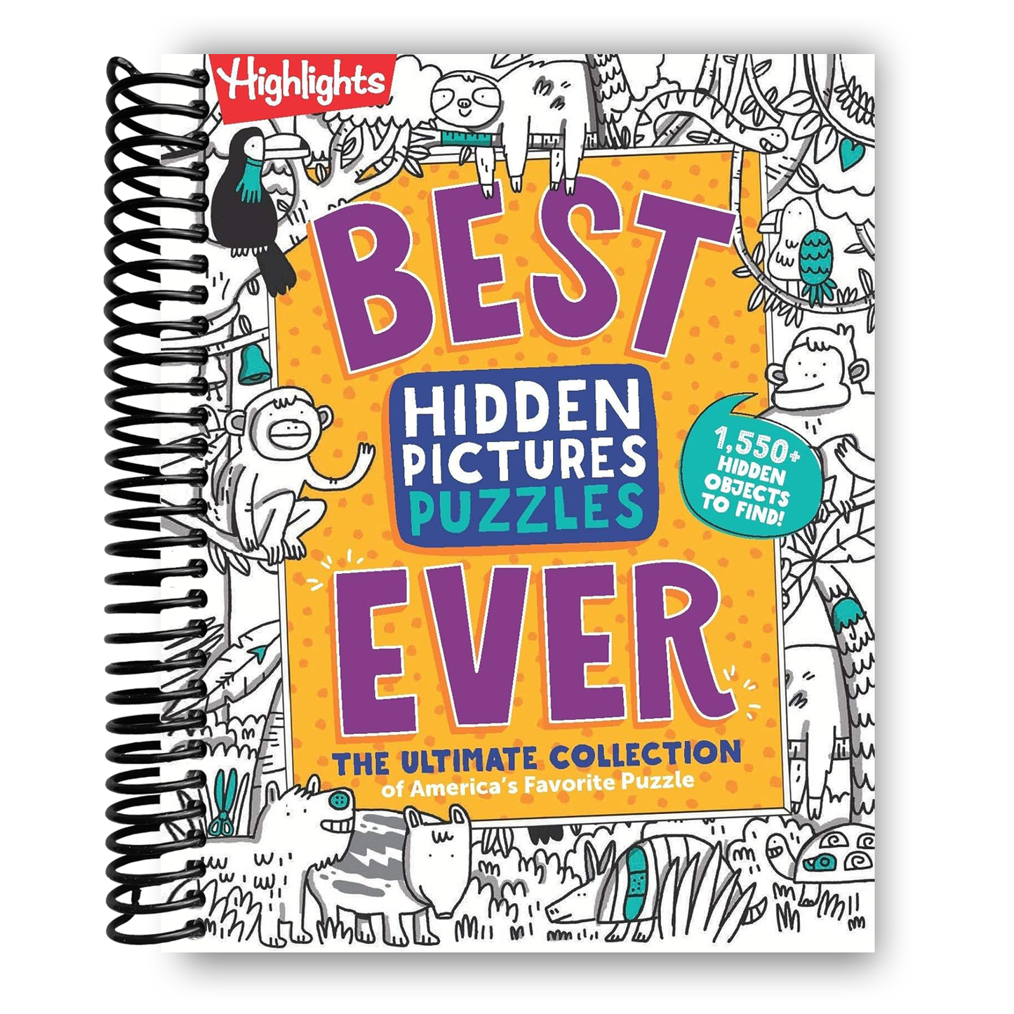 Ultimate Hidden Pictures Puzzle Adventure: A Fun-Filled Collection for All Ages - Korvel