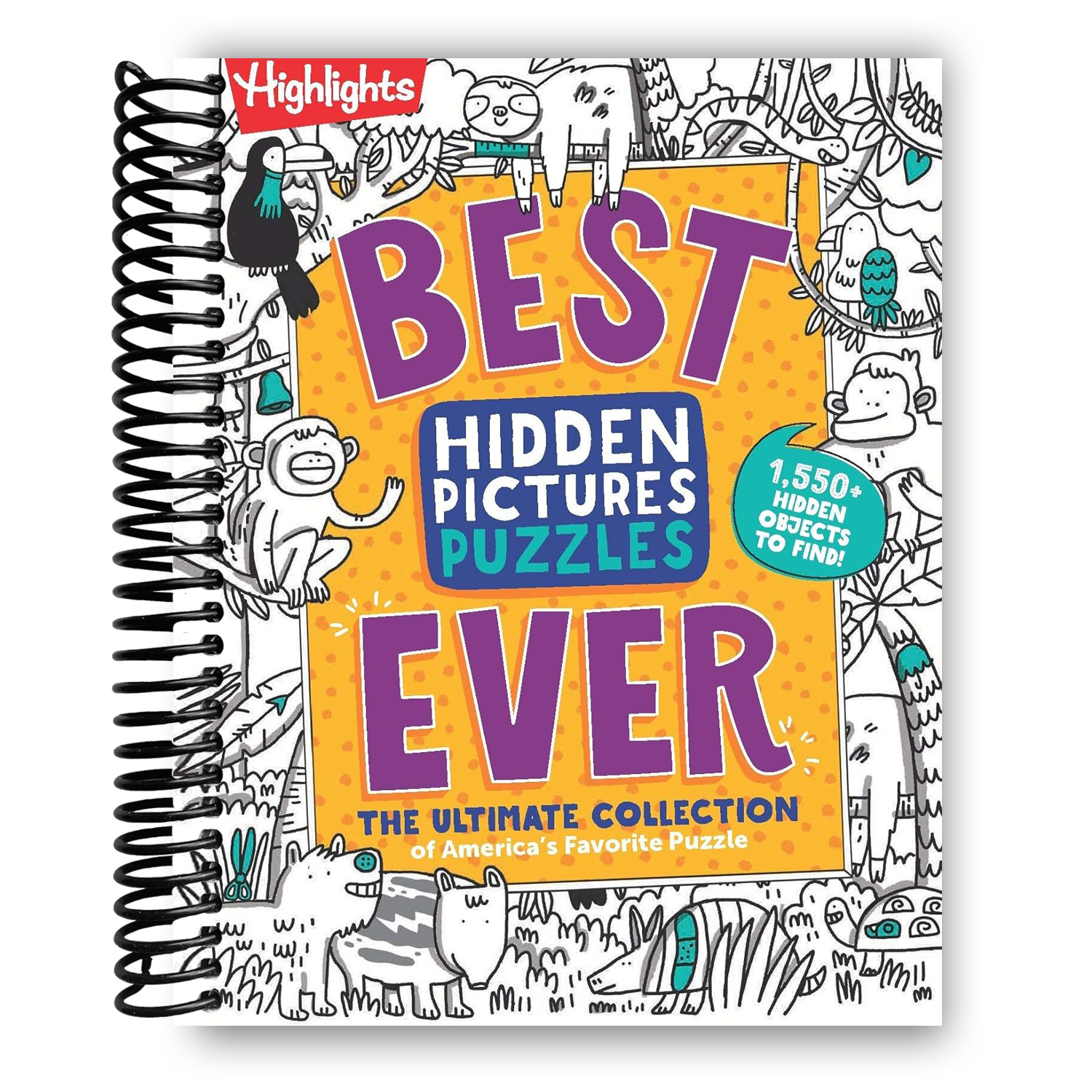 Ultimate Hidden Pictures Puzzle Adventure: A Fun-Filled Collection for All Ages - Korvel