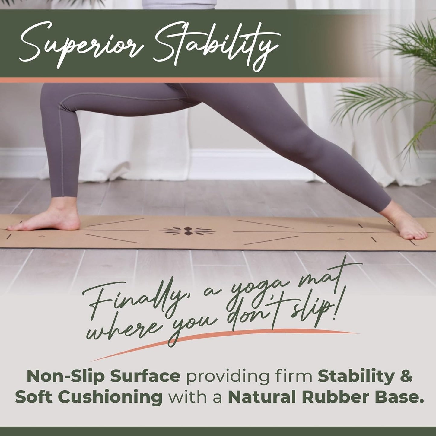 Sustainable Cork Yoga Essentials Set for Mindful Practice - Korvel