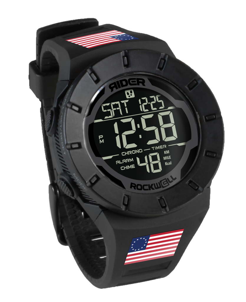 Coliseum Fit™ Forum - Betsy Ross Edition (Phantom Black) Timepiece - Korvel