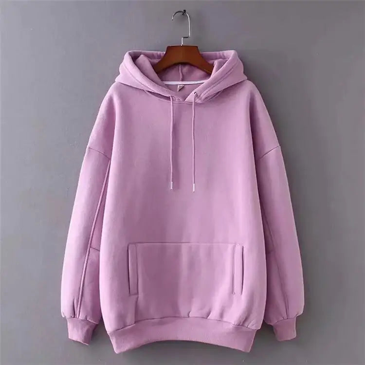 Hoodie en Velours Plus Décontracté pour Toutes les Saisons
