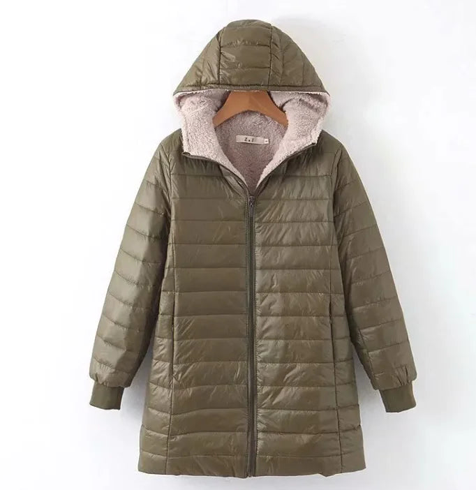 Abrigo con Capucha Cozy Shield